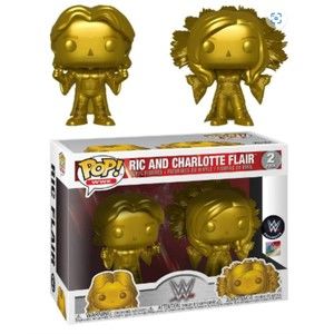 Funko RIC & Charlotte Flair Pop W.W.E.